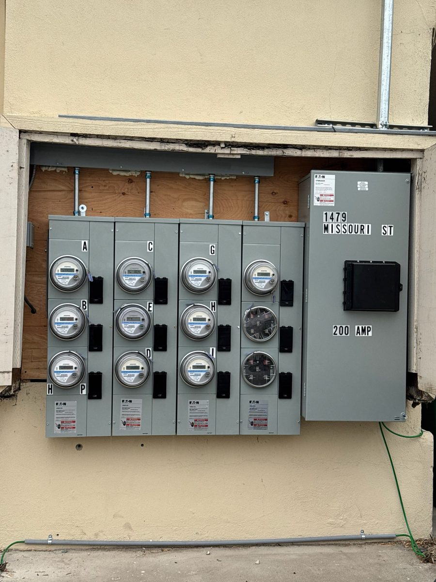 Multi-meter service — 1479 Missouri St
